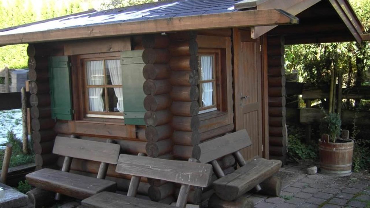 Blockhütte, Abstellraum Blockhütte, Abstellraum